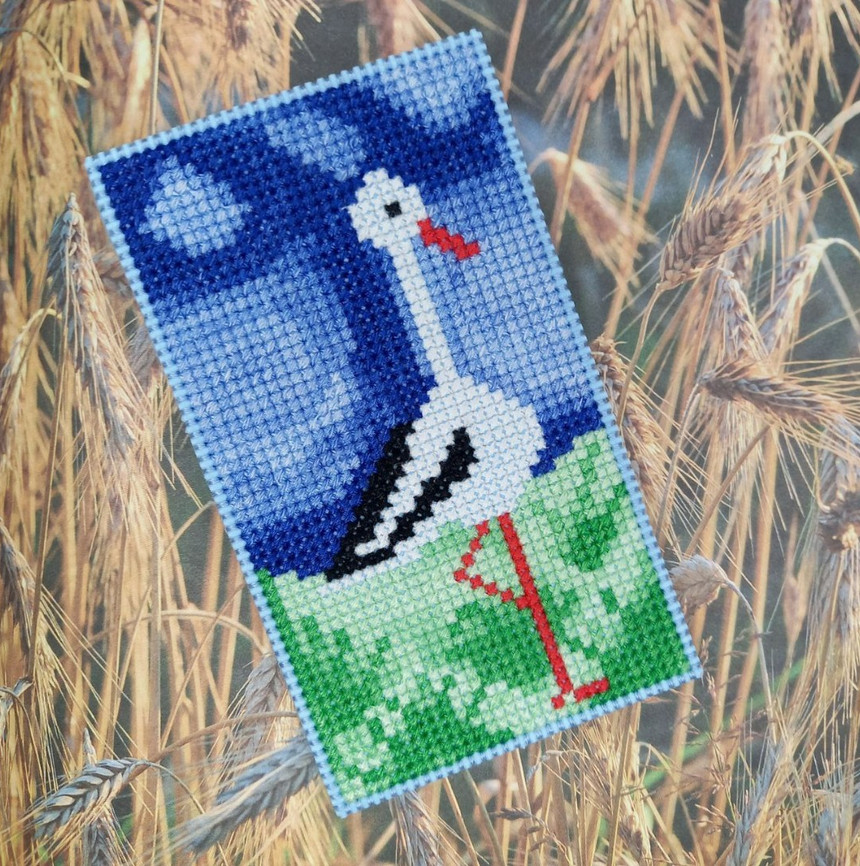 Магнит Аист