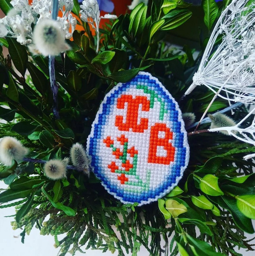 Магнит Ветка вербы